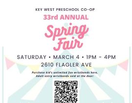 Key West Preschool CO-OP 33rd Annual Spring Fair 